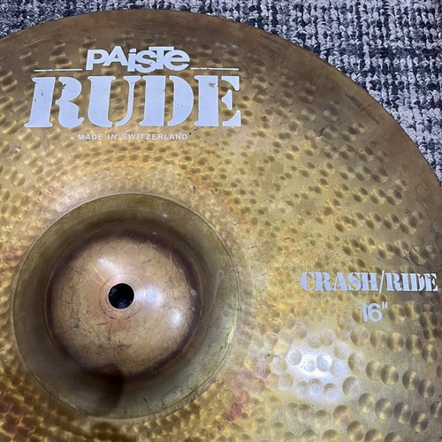 Paiste rude crash ride - paiste, /