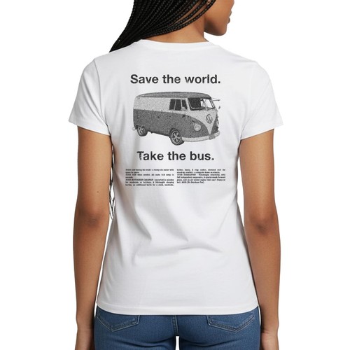 Maglietta donna volkswagen - volkswagen, t1