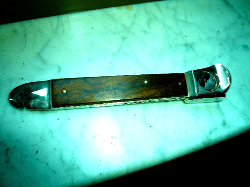 Taglia sigari vintage legno e - sigari, vintage.