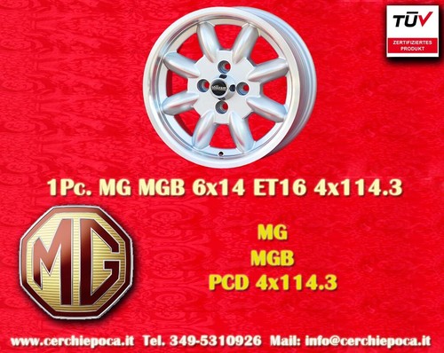 Cerchio mgb gt minilite - mg,