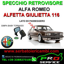 specchio DX alfa alfetta giulietta 116 SIMPA non originale baby TORNADO VITALONI