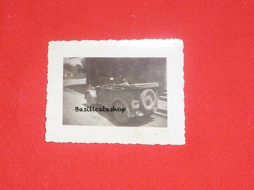 Vecchia foto con - auto, d'epoca