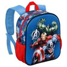 Avengers Energy Zainetto Zaino 3D Supereroi Scuola Materna Asilo Bambini