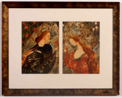 Dipinto originale olga - dipinto,