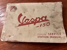 Vespa 1955 VL1 Service Station