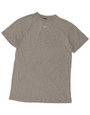 NIKE T-shirt uomo top grigio