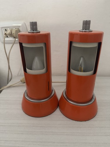Coppia lampade space age - coppia,