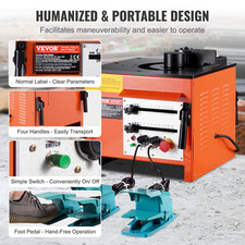 Piegatrice Barre Elettrica 1700W Angolo Di Piegatura 0-180° 4-25 Mm