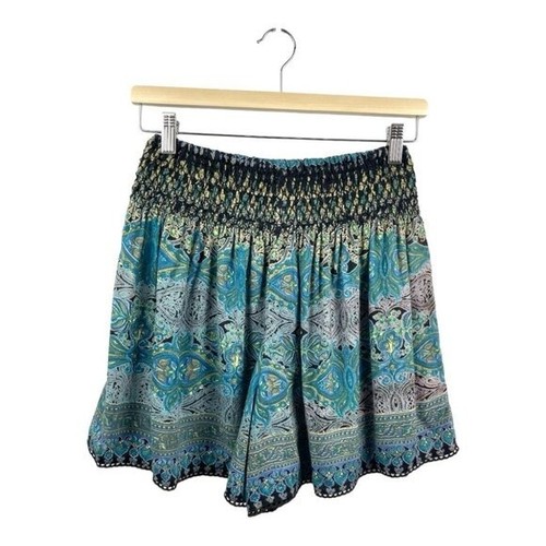 Pantaloncini angie blu - blu, verde