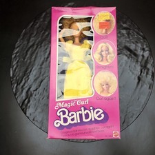 Vintage 1981 Magic Curl Barbie
