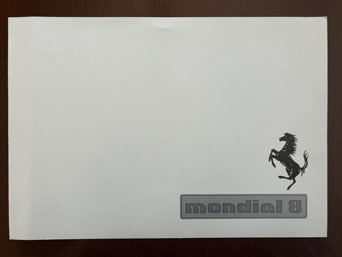 Ferrari mondial brochure - mondial,
