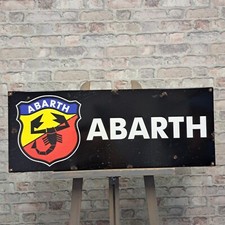 Insegna smaltata ABARTH