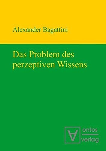 Das problem des - das, perzeptiven