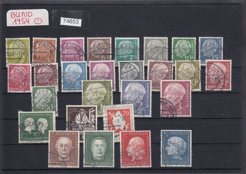 Bund 1954 michel - 1954,, 177-203
