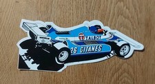 ADESIVO STICKER VINTAGE AUFKLEBER AUTO TUNING TABATIP SHADOW FORMULA 1 RACING.