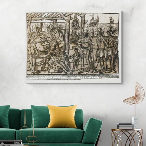 1502 illustrazione nativi - illustrazione,