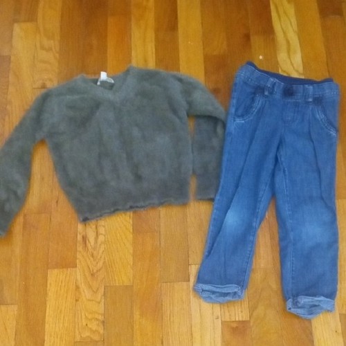Maglione bambina jeans e - maglione, 4