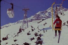 scivolo 35 mm c1960 donna sci