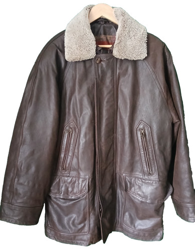 Giacca pelle aviatore vintage