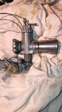 CARBURATORE DELL'ORTO UA18S PER MOTO D'EPOCA CON TROMBONCINO