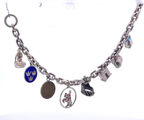 Bracciale charm vintage - bracciale,