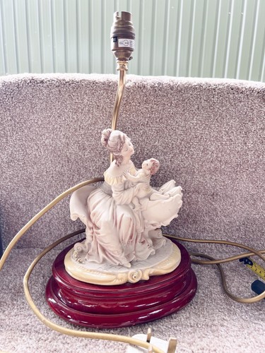 Vintage capodimonte with - vintage,