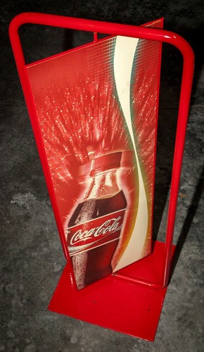 Coca cola insegna metallica - coca-cola,