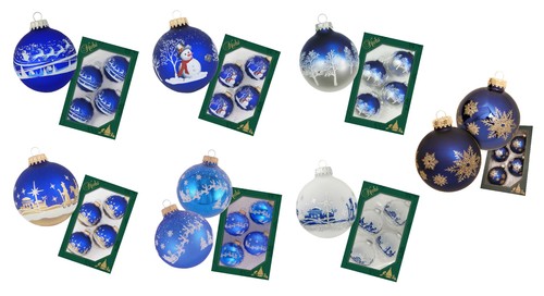 Palline natale vetro - in,