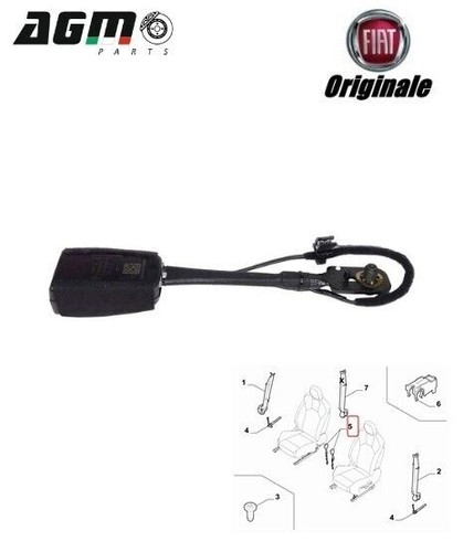 Aggancio cinture sicurezza