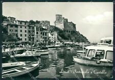 La Spezia Lerici Barche Foto FG cartolina KB3617
