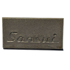 Piastra logo etichetta SANSUI