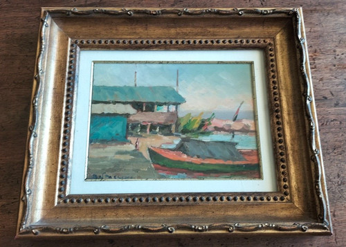 Quadro livio battaglini olio - quadro,