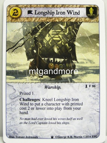 Game thrones lcg - game, 1x
