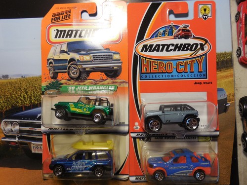 Matchbox jeep land rover - matchbox,