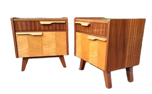 Coppia comodini vintage