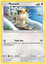 Meowth (101/147) Common NM