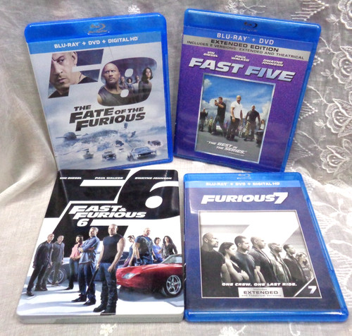 Vin diesel blu ray lot - vin,