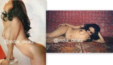 2 x foto di nudo a colori nudo