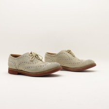 Scarpa Stringata CHURCH'S Usate Basse Numero EU 38.5 (Cod.CS1417) in Camoscio