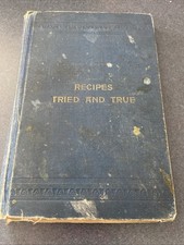Antique 1894 recipes tried - antique,