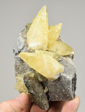 Calcite con calcopirite -