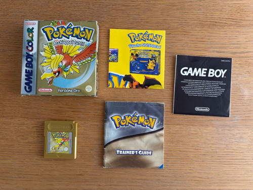 Pokemon oro game boy color - oro,