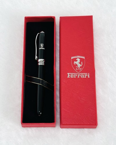 Ferrari black rollerball pen - ferrari,