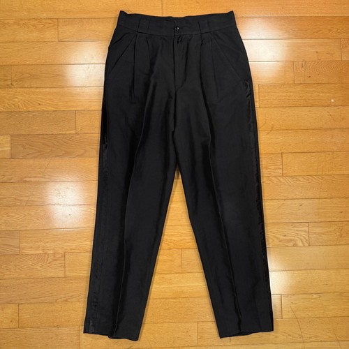 Pantalone lino nero