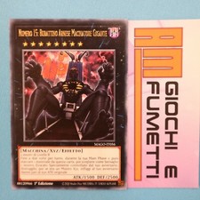 NUMERO 15 BURATTINO ARNESE MACINATORE GIGANTE YU-GI-OH RARA ITA 1 EDIZIONE
