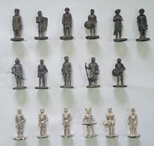 17 Soldatini di ferro e rame-Sorprese Kinder anni 80-da collezione  3,5  cm