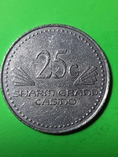 exonumia gettone slot machine SHARM GRAND CASINO'