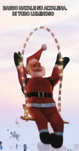 Babbo natale altalena - ,