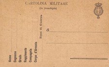 5205) WW1 FRANCHIGIA MILITARE