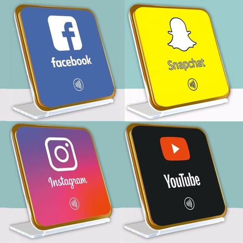 Supporto social media nfc - supporto,
